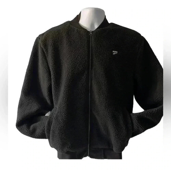 PUMA DOWNTOWN SHERPA JACKET MEN'S SIZE SMALL - Picture 6 of 9